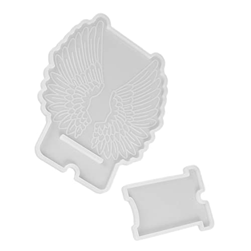 ARTIBETTER 1 Satz DIY Silikon Handyhalterung Form Flügelform Handyhalterung Einfache DIY Gießform für Smartphone Halter und Sicheres Silikonmaterial für Bastelprojekte von Artibetter