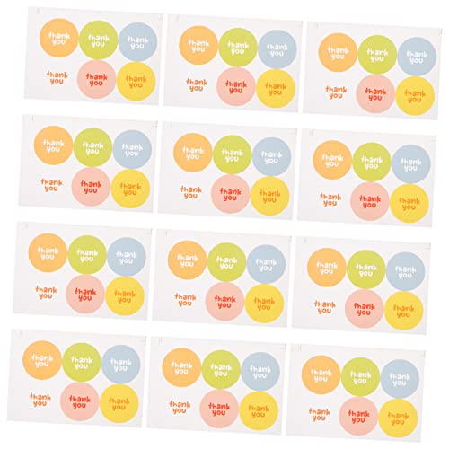 ARTIBETTER 1 Satz Dankeschön Aufkleber Runde Etiketten Selbstklebende Sticker Für Verpackungen Diy Scrapbooking Vielseitig Einsetzbar 20 Stück ARTIBETTER 1 Satz Dankeschön Aufkleber Runde Etiketten Selbstklebende Sticker Für Verpackungen Diy Scrapbooking Vielseitig Einsetzbar 20 Stück von Artibetter