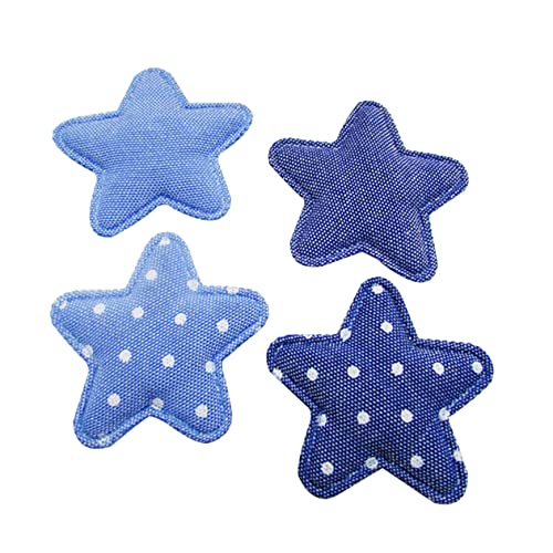 ARTIBETTER 1 Satz Denim Stoff Stern Patches Diy Applikation Für Kleidung Rucksäcke Und Scrapbooking Zufällige Farbe Zum Reparieren Und Personalisieren Von Textilien 40 Stück ARTIBETTER 1 Satz Denim Stoff Stern Patches Diy Applikation Für Kleidung Rucksäcke Und Scrapbooking Zufällige Farbe Zum Reparieren Und Personalisieren Von Textilien 40 Stück von Artibetter