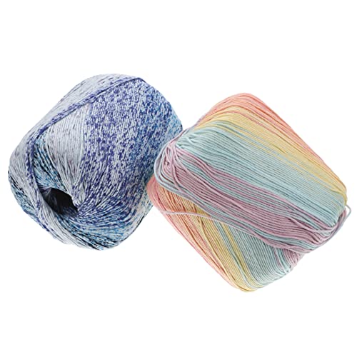 ARTIBETTER 1 Satz Diy Baumwollgarn Für Stricken Und Häkeln Tragbar Weiche Und Hautfreundliche Wolle Für Anfänger Und Vielseitig Für Kreative Projekte 2 Stück ARTIBETTER 1 Satz Diy Baumwollgarn Für Stricken Und Häkeln Tragbar Weiche Und Hautfreundliche Wolle Für Anfänger Und Vielseitig Für Kreative Projekte 2 Stück von Artibetter
