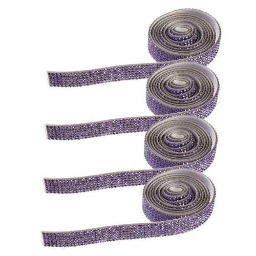 ARTIBETTER 1 Satz Diy Decorative Diamond Aufkleber Kleid Kristalle Hotfix Blenden Hochzeit Trimmen Basteln Gürtel Strass Diy Patches Selbstklebende Strassstreifen Strasssteine Violett 4rollen ARTIBETTER 1 Satz Diy Decorative Diamond Aufkleber Kleid Kristalle Hotfix Blenden Hochzeit Trimmen Basteln Gürtel Strass Diy Patches Selbstklebende Strassstreifen Strasssteine Violett 4rollen von Artibetter