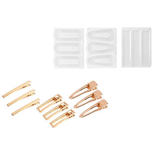 ARTIBETTER 1 Satz Diy Haarnadel Silikonform Teiliges Gießformen für Kristallharz Diy Lösung für Kreative Haarspangen und Bastelprojekte für Bastelliebhaber von Artibetter