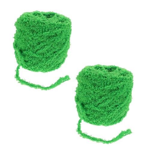 ARTIBETTER 1 Satz Diy Korallen Fleece Garn Knäuel Für Häkeln Und Stricken Flauschige Fruchtigem Für Schals Decken Und Handarbeiten 2 Stück von Artibetter