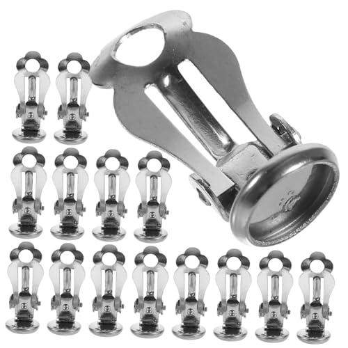 ARTIBETTER 1 Satz Diy Ohrclip Zubehör Ear Clips Für Individuelles Schmuckdesign Für Diy Ohrringe Und Kreative Bastelprojekte 50 Stück von Artibetter