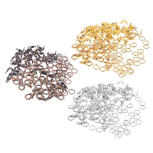 ARTIBETTER 1 Satz Diy Schmuckherstellungsset Teile Karabiner Biegeringe und Verschlüsse und Rotkupfer für Schmuckprojekte und Bastelideen ARTIBETTER 1 Satz Diy Schmuckherstellungsset Teile Karabiner Biegeringe und Verschlüsse und Rotkupfer für Schmuckprojekte und Bastelideen von Artibetter