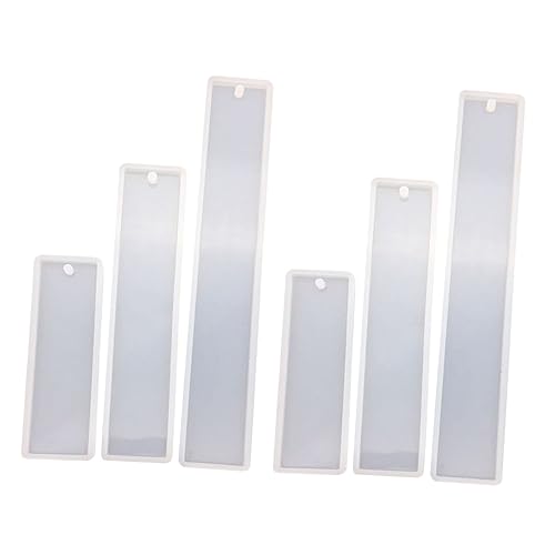 ARTIBETTER 1 Satz Diy Silikonform Für Lesezeichen Teiliges Handgemachte Gießform Flexiblem Material Für Kreative Bastelprojekte Und Lesezeichen Gestaltung 6 Stück von Artibetter