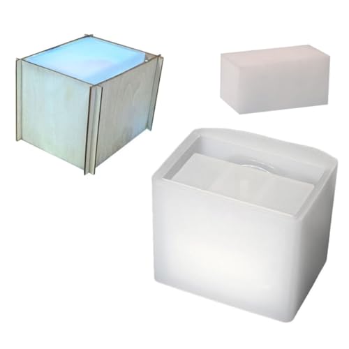 ARTIBETTER 1 Satz Diy Silikonformen für Blumenübertöpfe und Stiftehalter Teiliges für Kreative Bastelprojekte mit Epoxidharz Kompatibel mit Verschiedenen Gießmaterialien von Artibetter