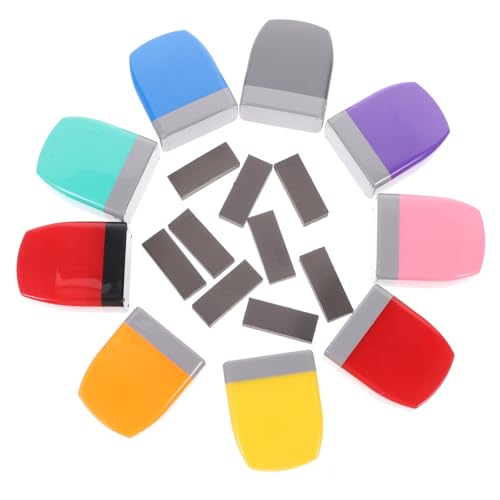 ARTIBETTER 1 Satz Diy Stempel aus Bunten Stempelhülsen Teiliges aus Hochwertigem für Kreative Projekte für Adressen und Postkarten von Artibetter