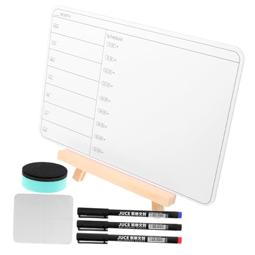 ARTIBETTER 1 Satz Doppelseitiges Whiteboard für Schreibtisch Abwischbares Zeichenbrett Marker für Büro und Zuhause Fördert Kreativität und Organisation ARTIBETTER 1 Satz Doppelseitiges Whiteboard für Schreibtisch Abwischbares Zeichenbrett Marker für Büro und Zuhause Fördert Kreativität und Organisation von Artibetter