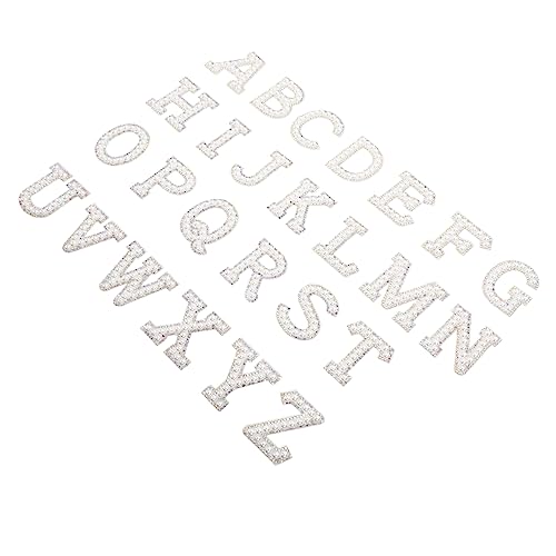 ARTIBETTER 1 Satz Eisenbuchstaben Patches Aufbügler für Kleidung Diy Applikationen Hochwertigem für Taschen Hüte und Projekte ARTIBETTER 1 Satz Eisenbuchstaben Patches Aufbügler für Kleidung Diy Applikationen Hochwertigem für Taschen Hüte und Projekte von Artibetter