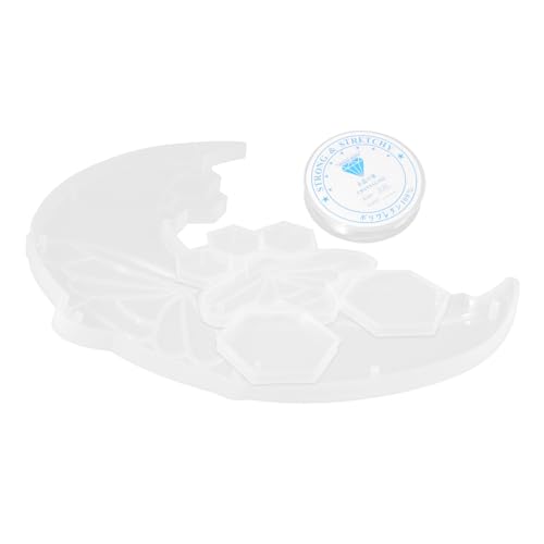 ARTIBETTER 1 Satz Epoxidharz Silikonform für DIY Mond Bienen Anhänger Flexible Gießform für Bastelprojekte Einfach zu Reinigen für Dekorationen und von Artibetter
