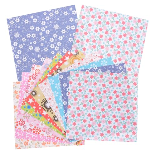ARTIBETTER 1 Satz Faltpapier Set Einseitig Bedrucktes Origami Papier für Diy Bastelprojekte Dekoration und Schulprojekte Kreative Sternen Muster und Einfach zu Verwenden von Artibetter
