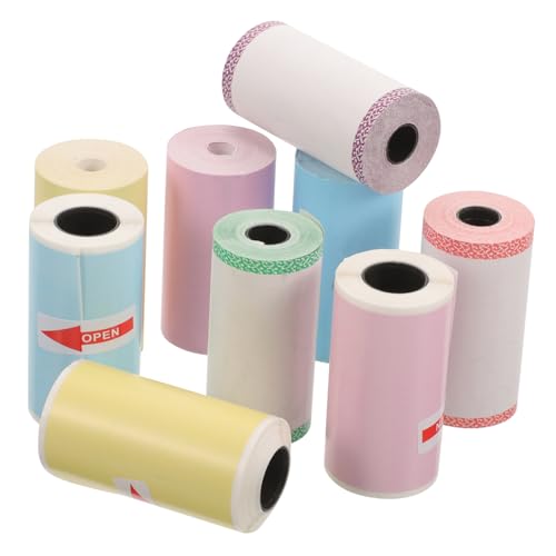 ARTIBETTER 1 Satz Farbige Selbstklebende Für Thermodrucker Mini Aufkleber Für Etikettierung Farbcodierung Und Organisation Für Dokumente Gläser 9rollen ARTIBETTER 1 Satz Farbige Selbstklebende Für Thermodrucker Mini Aufkleber Für Etikettierung Farbcodierung Und Organisation Für Dokumente Gläser 9rollen von Artibetter