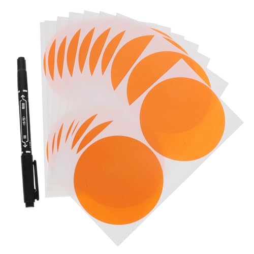 ARTIBETTER 1 Satz Farbpunkt-Aufkleber Farbgrößenaufkleber Punktaufkleber mit Farbcodierung Etikett kreis aufkleber Streifen runden Runde selbstklebende Aufkleber Kreisaufkleber Papier Orange ARTIBETTER 1 Satz Farbpunkt-Aufkleber Farbgrößenaufkleber Punktaufkleber mit Farbcodierung Etikett kreis aufkleber Streifen runden Runde selbstklebende Aufkleber Kreisaufkleber Papier Orange von Artibetter