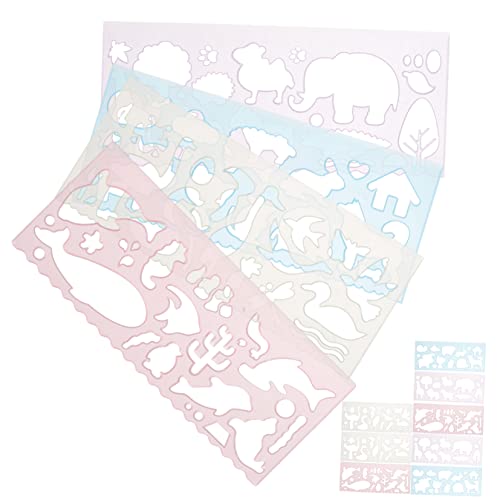 ARTIBETTER 1 Satz Geometrischer Vorlagenherrscher Tierschablonen Zum Malen Malset Für Tierzeichnung Schablonen Tier Schablone Schablonen Für Kleinkinder Pp 12 Stück ARTIBETTER 1 Satz Geometrischer Vorlagenherrscher Tierschablonen Zum Malen Malset Für Tierzeichnung Schablonen Tier Schablone Schablonen Für Kleinkinder Pp 12 Stück von Artibetter