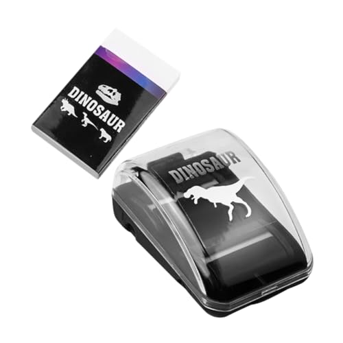 ARTIBETTER 1 Satz Gummischrottsammler Schreibtisch Sauber Krume Handgehaltener Radiergummi-reiniger Kompakt Radiergummi-rückstandsammler Mini Desktop Büro Tragbarer Krümelroller Black Plastik von Artibetter