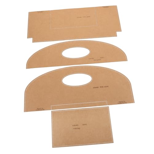 ARTIBETTER 1 Satz Handtaschen-Design-Schablonen Vorlage für Handtaschen-Bastelmuster Vorlagen für die Herstellung von Handtaschen Bastelmuster für Tragetaschen Kraftpapier ARTIBETTER 1 Satz Handtaschen-Design-Schablonen Vorlage für Handtaschen-Bastelmuster Vorlagen für die Herstellung von Handtaschen Bastelmuster für Tragetaschen Kraftpapier von Artibetter