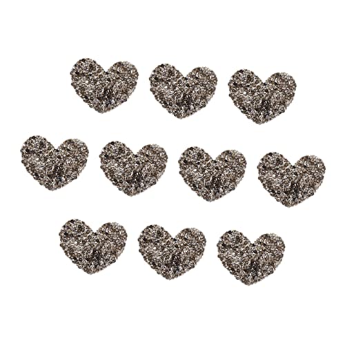 ARTIBETTER 1 Satz Herz-strass-aufkleber Nähen Patches Kleidung Gestickte Aufnäher Bastelset Basteln Für Stoffzubehör Patch-aufkleber Für Kleidung Harz-strasssteine Grey 10 Stück ARTIBETTER 1 Satz Herz-strass-aufkleber Nähen Patches Kleidung Gestickte Aufnäher Bastelset Basteln Für Stoffzubehör Patch-aufkleber Für Kleidung Harz-strasssteine Grey 10 Stück von Artibetter