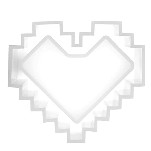 ARTIBETTER 1 Satz Herzförmige Silikonform für Diy Epoxidharz Aufbewahrungsbox Gießform Flexibel Wiederverwendbar für Schmuck und Dekorationen Kreative Bastelprojekte von Artibetter