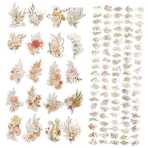 ARTIBETTER 1 Satz Holografische Pflanzenaufkleber Goldene Scrapbooking Aufkleber Für Diy Handwerke Journaling Und Persönliche Dekoration Gemischte Designs Selbstklebend 240 Stück ARTIBETTER 1 Satz Holografische Pflanzenaufkleber Goldene Scrapbooking Aufkleber Für Diy Handwerke Journaling Und Persönliche Dekoration Gemischte Designs Selbstklebend 240 Stück von Artibetter
