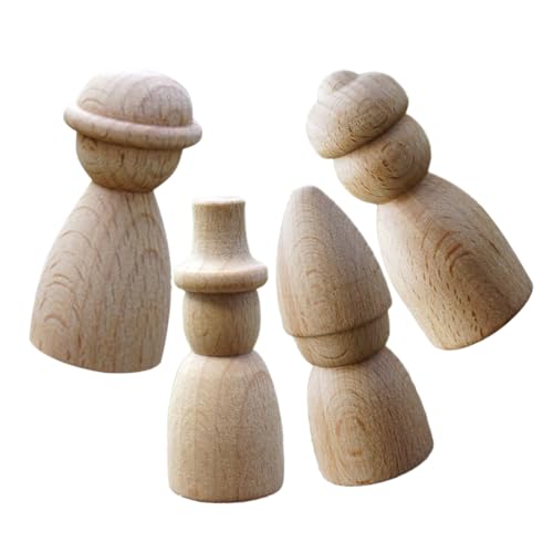 ARTIBETTER 1 Satz Holz Puppen Diy Malerei Unbemalte Holzfiguren Handwerks Spielzeuge Für Graffiti Dekoration Im Kinderzimmer Fördert Kreativität Und Vorstellungskraft 4 Stück ARTIBETTER 1 Satz Holz Puppen Diy Malerei Unbemalte Holzfiguren Handwerks Spielzeuge Für Graffiti Dekoration Im Kinderzimmer Fördert Kreativität Und Vorstellungskraft 4 Stück von Artibetter