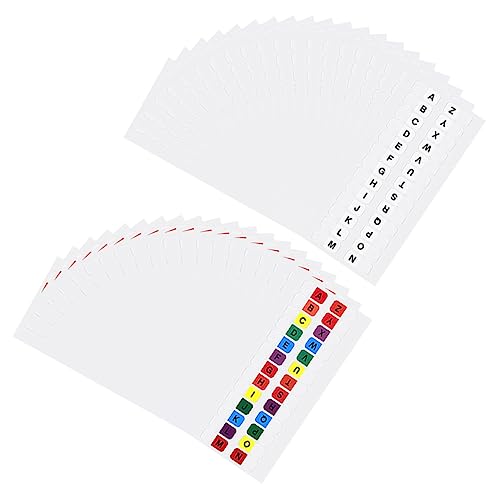 ARTIBETTER 1 Satz Index-label Klebrige Indexregisterkarten Klebestreifen Registerkarten Für Seitenmarkierungen Notebook-alphabet-tabs Adhäsive -index -seitenmarkierungen Das Haustier 30 Blatt ARTIBETTER 1 Satz Index-label Klebrige Indexregisterkarten Klebestreifen Registerkarten Für Seitenmarkierungen Notebook-alphabet-tabs Adhäsive -index -seitenmarkierungen Das Haustier 30 Blatt von Artibetter