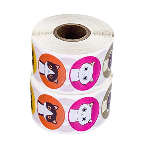 ARTIBETTER 1 Satz Kätzchen Aufkleber Katzenmarken-aufkleber Mit Katze Aufkleber Katzenetikettenaufkleber Hallo Schild Katzenaufkleber Verpackungsaufkleber Kupferplattenaufkleber 2rollen ARTIBETTER 1 Satz Kätzchen Aufkleber Katzenmarken-aufkleber Mit Katze Aufkleber Katzenetikettenaufkleber Hallo Schild Katzenaufkleber Verpackungsaufkleber Kupferplattenaufkleber 2rollen von Artibetter