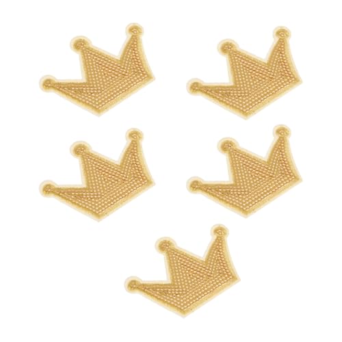 ARTIBETTER 1 Satz Kronen Pailletten Aufnäher Schicke Patches Zum Aufnähen Für Kleider Taschen Schuhe Und Hüte Für Kreative Diy Projekte Und 5 Stück ARTIBETTER 1 Satz Kronen Pailletten Aufnäher Schicke Patches Zum Aufnähen Für Kleider Taschen Schuhe Und Hüte Für Kreative Diy Projekte Und 5 Stück von Artibetter