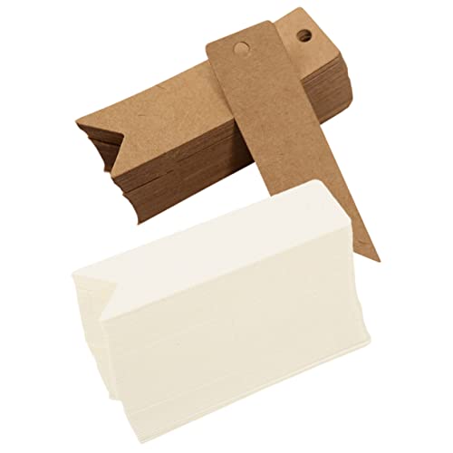 ARTIBETTER 1 Satz Leere Karteikarten Leere Beschriftungsschilder Aufhängelaschen Für Den Einzelhandel Tags Zum Etikettieren Von Taschen Kleine Hängeetiketten Papier 200 Stück ARTIBETTER 1 Satz Leere Karteikarten Leere Beschriftungsschilder Aufhängelaschen Für Den Einzelhandel Tags Zum Etikettieren Von Taschen Kleine Hängeetiketten Papier 200 Stück von Artibetter