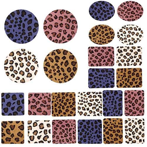 ARTIBETTER 1 Satz Leopard Print Patches Für Kleidung Haftende Flicken Zum Aufbügeln Dekorative Aufnäher Für Jacken Taschen Und Rucksäcke Vielseitige Diy Kleidungspatches 24 Stück ARTIBETTER 1 Satz Leopard Print Patches Für Kleidung Haftende Flicken Zum Aufbügeln Dekorative Aufnäher Für Jacken Taschen Und Rucksäcke Vielseitige Diy Kleidungspatches 24 Stück von Artibetter
