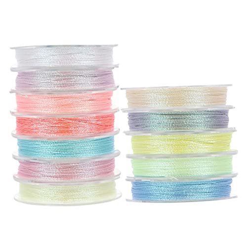 ARTIBETTER 1 Satz Leuchtende Stickgarne Nachtleuchtende Stickfäden Verschleißfest Pro Für Diy Nähprojekte Und Handarbeiten 12rollen ARTIBETTER 1 Satz Leuchtende Stickgarne Nachtleuchtende Stickfäden Verschleißfest Pro Für Diy Nähprojekte Und Handarbeiten 12rollen von Artibetter