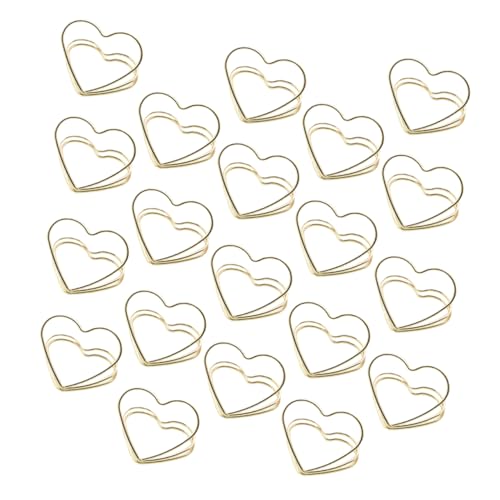 ARTIBETTER 1 Satz Liebesbriefhalter Schreibtisch Willkommen Memohalter Visitenkarteninhaber Geschäft Hochzeit Goldener Kartenhalter Clips Herz-memo-clip Metall 20 Stück ARTIBETTER 1 Satz Liebesbriefhalter Schreibtisch Willkommen Memohalter Visitenkarteninhaber Geschäft Hochzeit Goldener Kartenhalter Clips Herz-memo-clip Metall 20 Stück von Artibetter