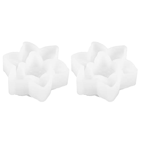 ARTIBETTER 1 Satz Lotus Silikonform Für Epoxidharz Dekoration Langlebige Gießform Für Diy Handwerk Für Schmuck Und Tischornamente 2 Stück von Artibetter