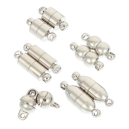 ARTIBETTER 1 Satz Magnetverschlüsse Für Schmuckherstellung Robuste Diy Magnet Clips Für Armbänder Und Einfach Zu Bedienen Langlebigem Legierungsmaterial Für Schmuckprojekte 5 Paare von Artibetter
