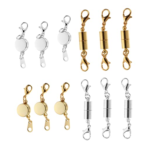 ARTIBETTER 1 Satz Magnetverschluss Für Schmuck Magnetische Schließe Für Und Armbänder Diy Schmuckherstellung Starker Halt Langlebig Und Einfach Zu Bedienen 12 Stück von Artibetter