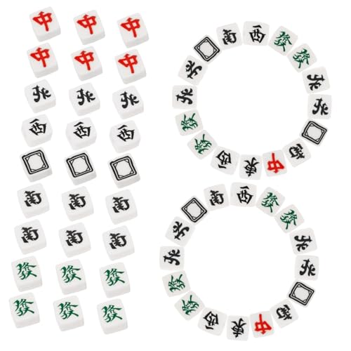 ARTIBETTER 1 Satz Mahjong-perlen Bunt Gold Gefüllte Perlen Fälschung Gemacht Lose Tonperlen Für Armbänder Chinesische Charms Für Armbänder Perlen Zur Schmuckherstellung Polymer-ton 100 Stück ARTIBETTER 1 Satz Mahjong-perlen Bunt Gold Gefüllte Perlen Fälschung Gemacht Lose Tonperlen Für Armbänder Chinesische Charms Für Armbänder Perlen Zur Schmuckherstellung Polymer-ton 100 Stück von Artibetter