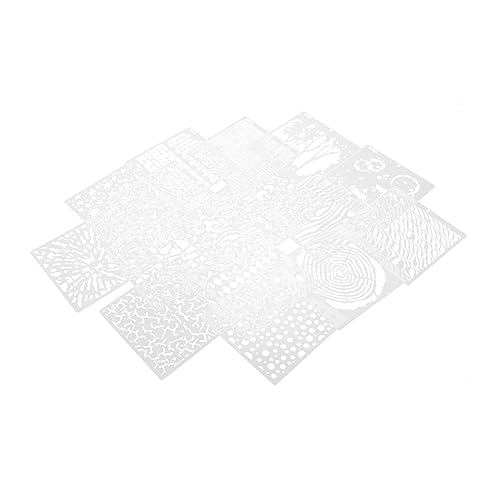 ARTIBETTER 1 Satz Malschablonen Kunststoff Dekorative Schablonen Für Diy Wandkunst Wiederverwendbare Vorlagen Für Malprojekte Und Sprühbilder Für Verschiedene Oberflächen 16blatt ARTIBETTER 1 Satz Malschablonen Kunststoff Dekorative Schablonen Für Diy Wandkunst Wiederverwendbare Vorlagen Für Malprojekte Und Sprühbilder Für Verschiedene Oberflächen 16blatt von Artibetter
