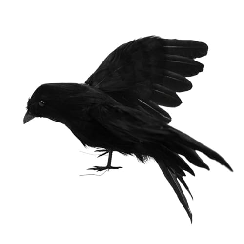ARTIBETTER 1 Satz Ostern Krähe Halloween Mitgebsel Halllowen Gartendekoration Osterpräsent Easter Decorations Osterschmuck Krähe Simulierte Krähe Halloween-krähe Feder Black 2 Stück ARTIBETTER 1 Satz Ostern Krähe Halloween Mitgebsel Halllowen Gartendekoration Osterpräsent Easter Decorations Osterschmuck Krähe Simulierte Krähe Halloween-krähe Feder Black 2 Stück von Artibetter