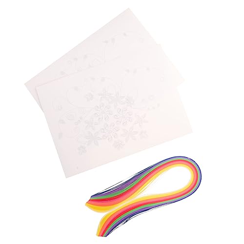ARTIBETTER 1 Satz Papierkunstwerkzeugset Quilling Streifen Sammelalbum Bausatz Herstellung Basteln Handwerk Bastelbedarf Aus Papier Gemustertes Papier Filigrane Bausätze Aus Papier ARTIBETTER 1 Satz Papierkunstwerkzeugset Quilling Streifen Sammelalbum Bausatz Herstellung Basteln Handwerk Bastelbedarf Aus Papier Gemustertes Papier Filigrane Bausätze Aus Papier von Artibetter