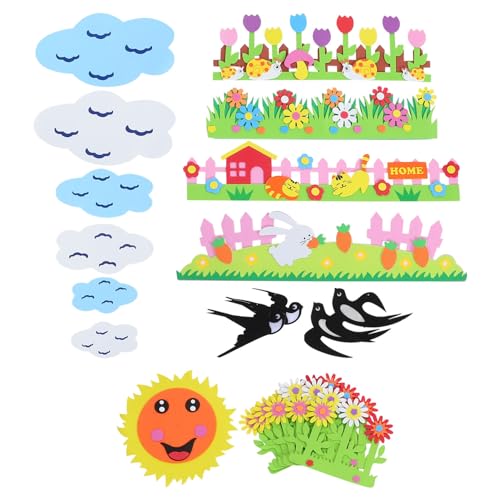 ARTIBETTER 1 Satz Pinnwand-Set Pinnwand Dekoration Pinnwandausschnitte für Pinnwand Zarte Ausschnitte aus Wandschildern Cartoon-Bulletin-Ausschnitte Pinnwand-Ornamente Eva von Artibetter