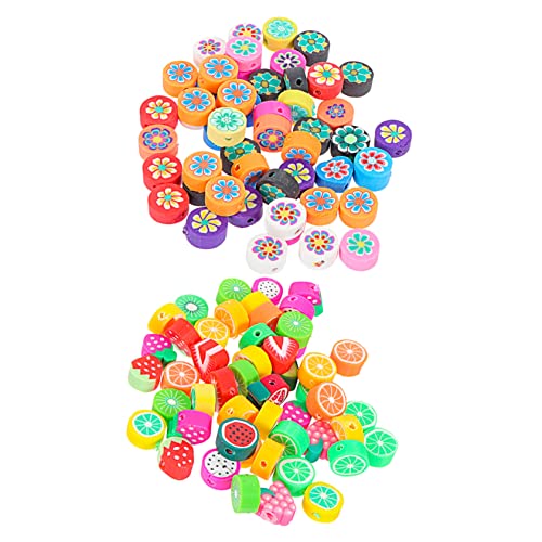 ARTIBETTER 1 Satz Polymer Clay Spacer Beads Für Diy Armbänder Und Bastelzubehör 100 Stück von Artibetter