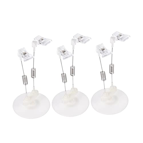 ARTIBETTER 1 Satz Preisschild Clips Display Halter für Etiketten Tischaufsteller für Preislabels für Märkte und Geschäfte Langlebig und Praktisch von Artibetter