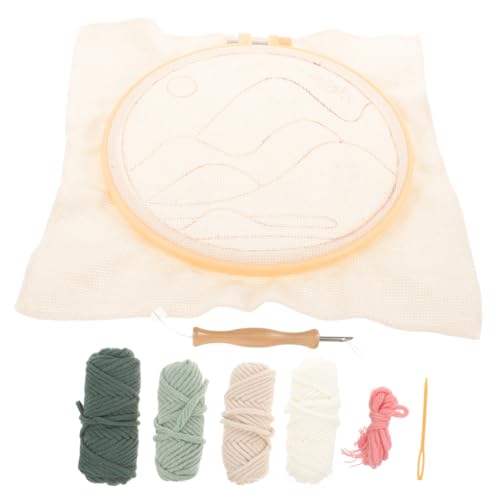 ARTIBETTER 1 Satz Punch Needle für Anfänger Diy Bastelset mit Stanznadel Rahmen und Holzstift für Projekte Einfach Tragbar für Gemeinsame Bastelaktivitäten ARTIBETTER 1 Satz Punch Needle für Anfänger Diy Bastelset mit Stanznadel Rahmen und Holzstift für Projekte Einfach Tragbar für Gemeinsame Bastelaktivitäten von Artibetter