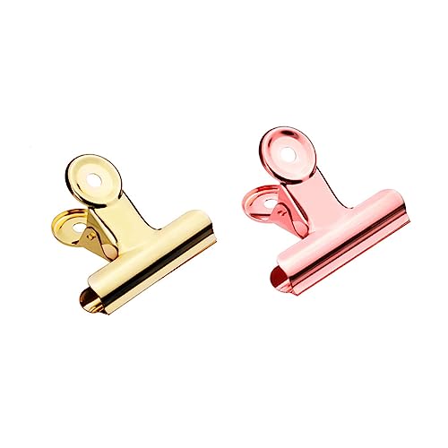 ARTIBETTER 1 Satz Runde Metall Klammern Aus Gold Gold Robuste Büroklammern Für Dokumente Notizen Und Rezepte Für Büro Zuhause Und 10 Stück ARTIBETTER 1 Satz Runde Metall Klammern Aus Gold Gold Robuste Büroklammern Für Dokumente Notizen Und Rezepte Für Büro Zuhause Und 10 Stück von Artibetter