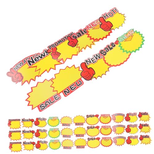 ARTIBETTER 1 Satz Schild Schilder Für Einzelhandelsgeschäfte Tag-aufkleber Zeichen Supermarktanzeige Entfernbare Etiketten Display-tags Für Den Einzelhandel Speichern Papier 600 Stück ARTIBETTER 1 Satz Schild Schilder Für Einzelhandelsgeschäfte Tag-aufkleber Zeichen Supermarktanzeige Entfernbare Etiketten Display-tags Für Den Einzelhandel Speichern Papier 600 Stück von Artibetter