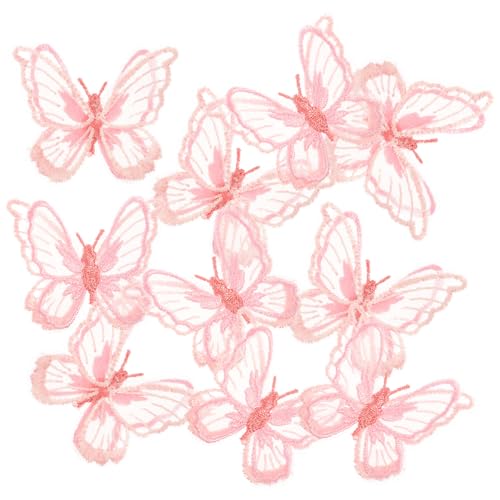 ARTIBETTER 1 Satz Schmetterlings Bügeleisen Patches Bestickte Applikationen Für Kleidung Diy Und Reparatur Vivid Design Für Kreative Dekorationen 10 Stück ARTIBETTER 1 Satz Schmetterlings Bügeleisen Patches Bestickte Applikationen Für Kleidung Diy Und Reparatur Vivid Design Für Kreative Dekorationen 10 Stück von Artibetter