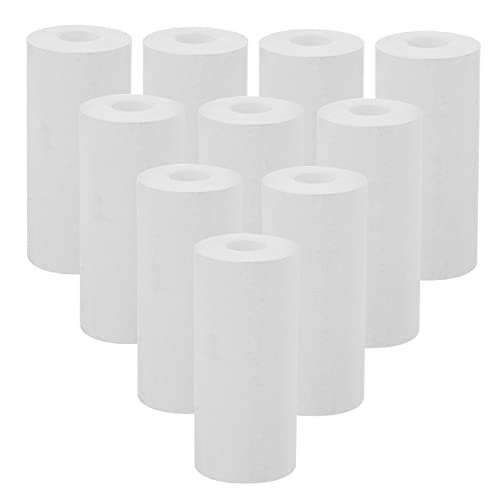 ARTIBETTER 1 Satz Schreibkorrektur Aufkleber Brauch Etiketten Aufkleber Papier Für Thermoetikettendrucker Schilderaufkleber Tragbarer Korrekturaufkleber Tragbare Aufkleber Weiß 10 Rollen von Artibetter