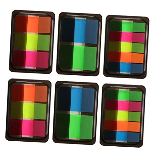 ARTIBETTER 1 Satz Selbstklebende Fluoreszierende Haftnotizen Boxen Mit Abreißbaren Markierungsstickern Für Büro Schule Und Zuhause Und Sets Für Effizientes Organisieren 6boxen ARTIBETTER 1 Satz Selbstklebende Fluoreszierende Haftnotizen Boxen Mit Abreißbaren Markierungsstickern Für Büro Schule Und Zuhause Und Sets Für Effizientes Organisieren 6boxen von Artibetter