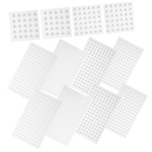 ARTIBETTER 1 Satz Selbstklebende Perlen Aufkleber Für Bastelprojekte Flache Rückseite Perlen Für Gesicht Nägel Handys Und Dekorationen Stilvollem Cremeweiß 12blätter ARTIBETTER 1 Satz Selbstklebende Perlen Aufkleber Für Bastelprojekte Flache Rückseite Perlen Für Gesicht Nägel Handys Und Dekorationen Stilvollem Cremeweiß 12blätter von Artibetter