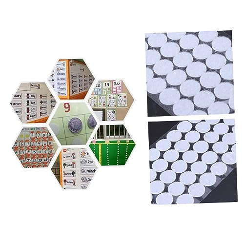ARTIBETTER 1 Satz Selbstklebende Runde Klettdots Hochwertige Klettband Punkte Wasserfest Stark Haftend Für Bastelprojekte Und Mehr 500 Stück ARTIBETTER 1 Satz Selbstklebende Runde Klettdots Hochwertige Klettband Punkte Wasserfest Stark Haftend Für Bastelprojekte Und Mehr 500 Stück von Artibetter